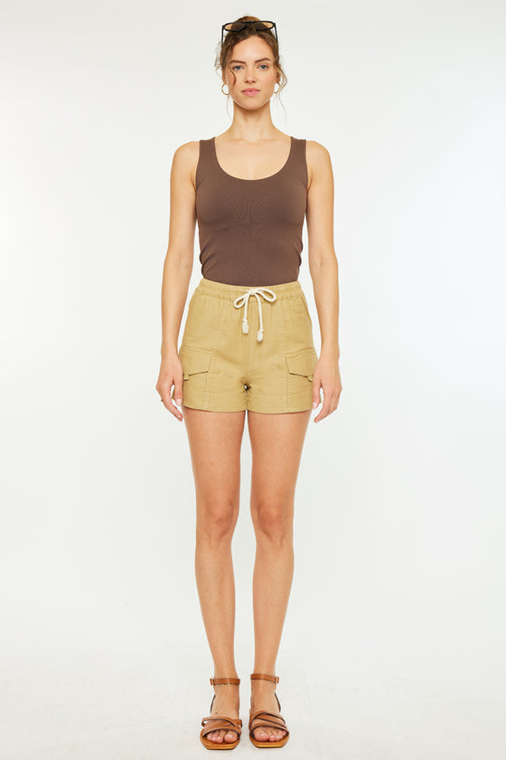 Zahara High Rise Cargo Shorts - Official Kancan USA