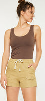 Zahara High Rise Cargo Shorts - Official Kancan USA