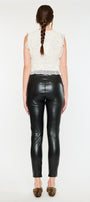Widow Ultra High Rise Faux Leather Jeggings - Official Kancan USA