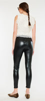 Widow Ultra High Rise Faux Leather Jeggings - Official Kancan USA