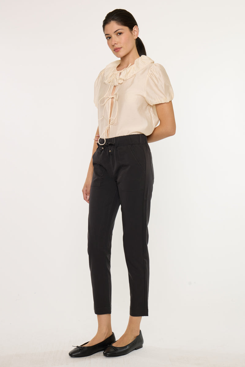 Daryn Mid Rise Cigarette Jogger