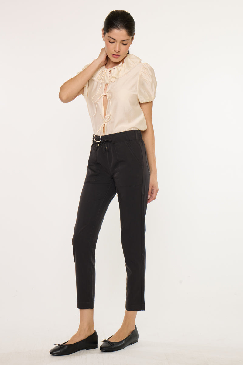 Daryn Mid Rise Cigarette Jogger