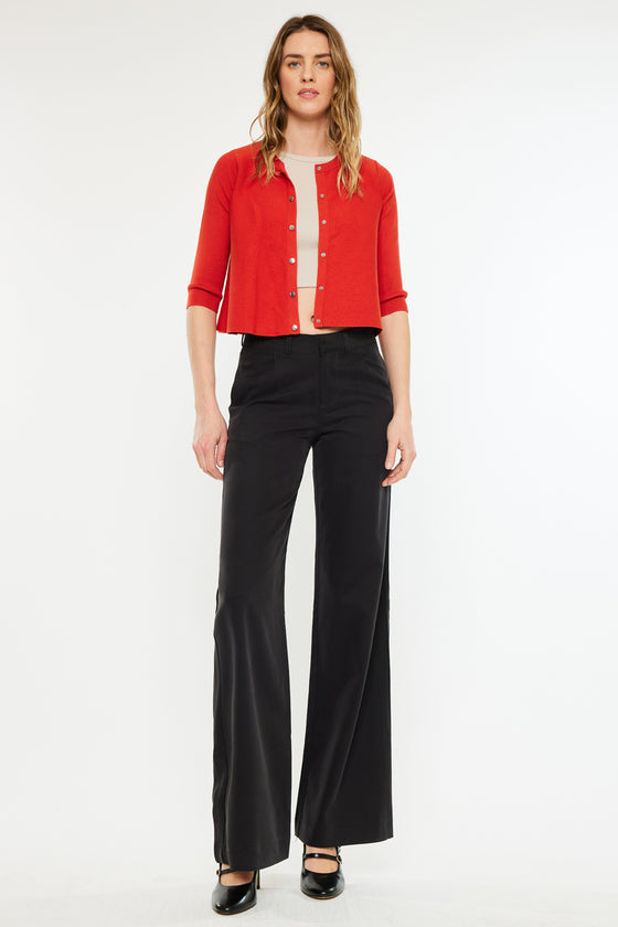 Tinley Mid Rise Wide Leg Pants - Official Kancan USA