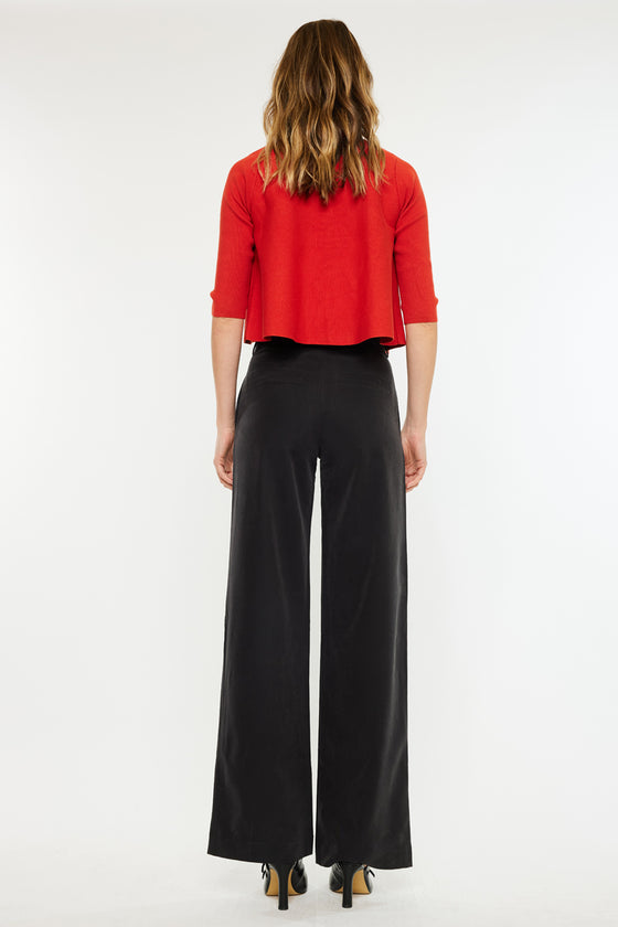Tinley Mid Rise Wide Leg Pants - Official Kancan USA
