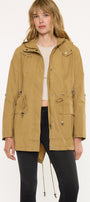 Tarsier Utility Parka Jacket – Cotton Drawstring Fit - Official Kancan USA