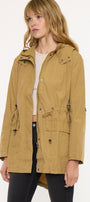 Tarsier Utility Parka Jacket – Cotton Drawstring Fit - Official Kancan USA