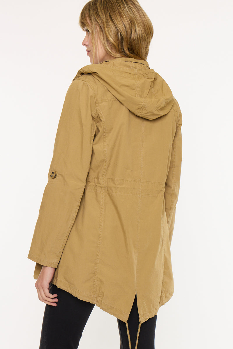 Tarsier Utility Parka Jacket – Cotton Drawstring Fit - Official Kancan USA