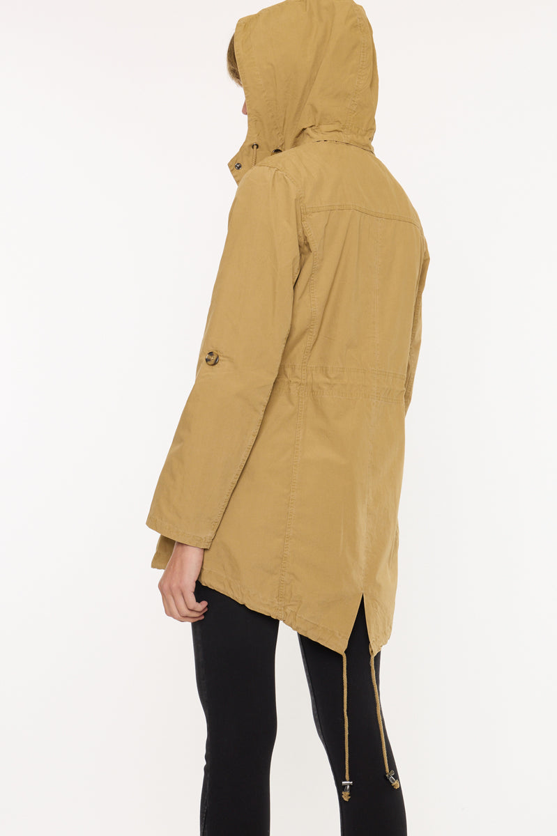 Tarsier Utility Parka Jacket – Cotton Drawstring Fit - Official Kancan USA