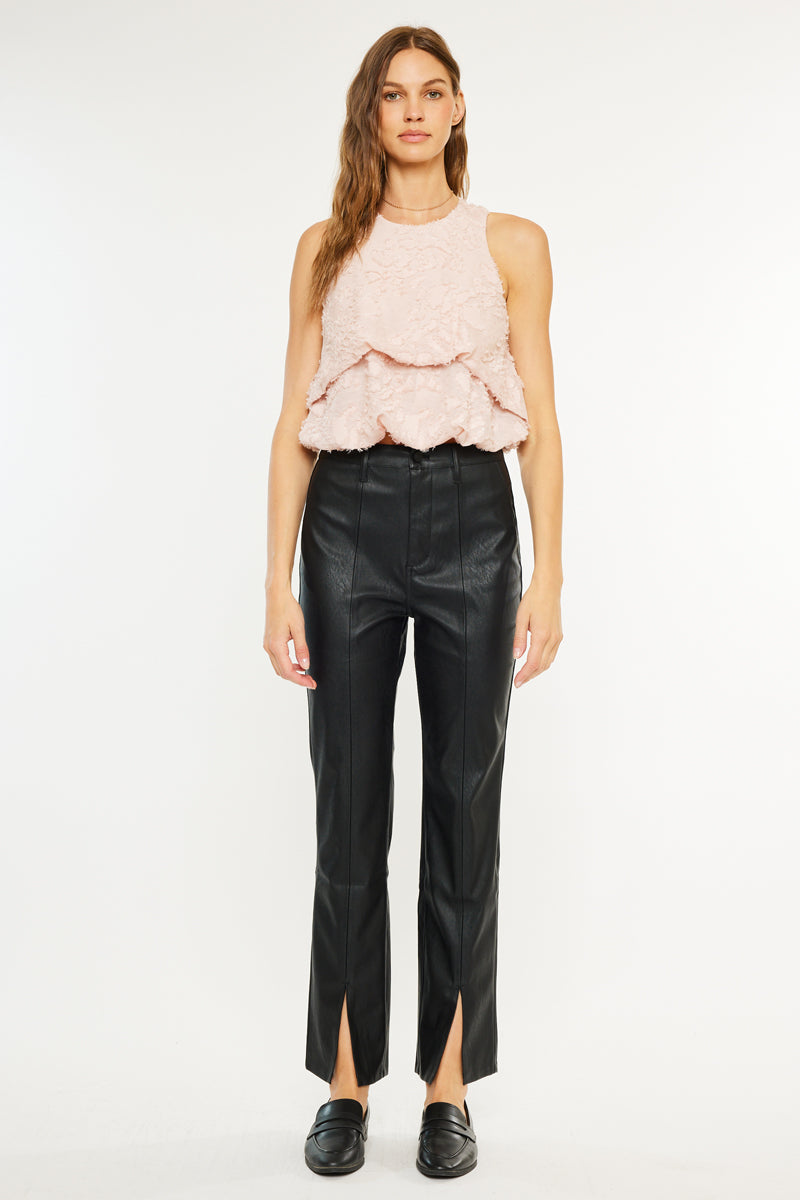 Delphine High Waisted Straight Pants - Official Kancan USA