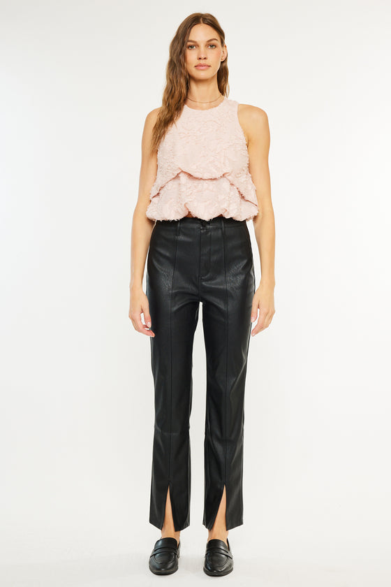 Delphine High Waisted Straight Pants - Official Kancan USA