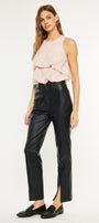 Delphine High Waisted Straight Pants - Official Kancan USA