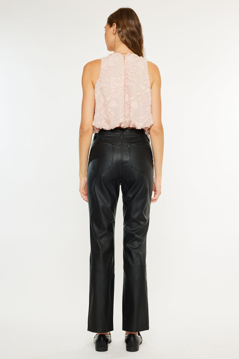 Delphine High Waisted Straight Pants - Official Kancan USA