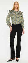 Ally Mid Rise Ponte Bootcut Pants - Official Kancan USA