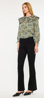 Ally Mid Rise Ponte Bootcut Pants - Official Kancan USA