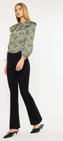 Ally Mid Rise Ponte Bootcut Pants - Official Kancan USA
