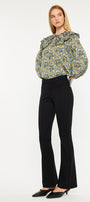 Ally Mid Rise Ponte Bootcut Pants - Official Kancan USA