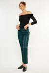Farrah Low Rise Faux Leather Super Skinny