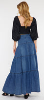 Thalia Maxi Denim Skirt - Official Kancan USA