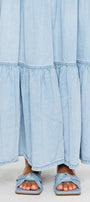 Thalia Maxi Denim Skirt - Official Kancan USA