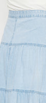 Thalia Maxi Denim Skirt - Official Kancan USA