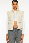 Frida Cropped  Puffer Jacket - Official Kancan USA