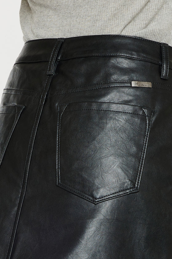Sapphire PU Mini Skirt - Official Kancan USA