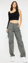 Nataly High Rise Relaxed Cargo Pants - Official Kancan USA