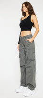 Nataly High Rise Relaxed Cargo Pants - Official Kancan USA