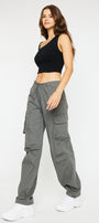 Nataly High Rise Relaxed Cargo Pants - Official Kancan USA
