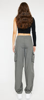 Nataly High Rise Relaxed Cargo Pants - Official Kancan USA