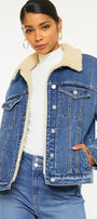 Rosalia  Cropped Sherpa Jacket - Official Kancan USA