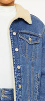 Rosalia  Cropped Sherpa Jacket - Official Kancan USA
