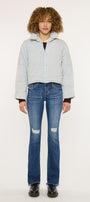 Luciana Denim Puffer Jacket - Official Kancan USA