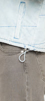 Luciana Denim Puffer Jacket - Official Kancan USA