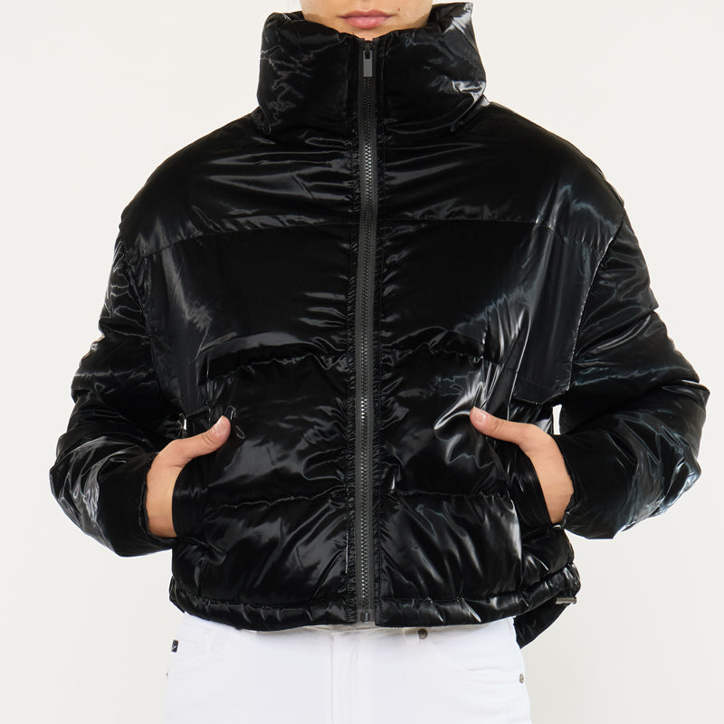 Lux Cropped Puffer Jacket - Official Kancan USA