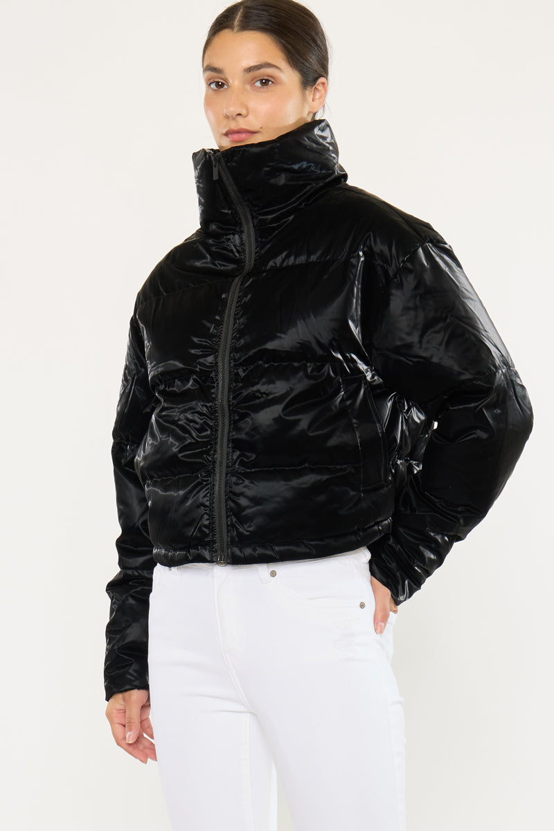 Lux Cropped Puffer Jacket - Official Kancan USA