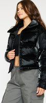 Lux Cropped Puffer Jacket - Official Kancan USA