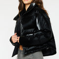 Lux Cropped Puffer Jacket - Official Kancan USA