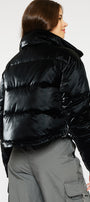 Lux Cropped Puffer Jacket - Official Kancan USA