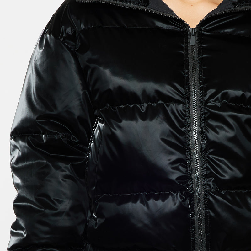 Lux Cropped Puffer Jacket - Official Kancan USA