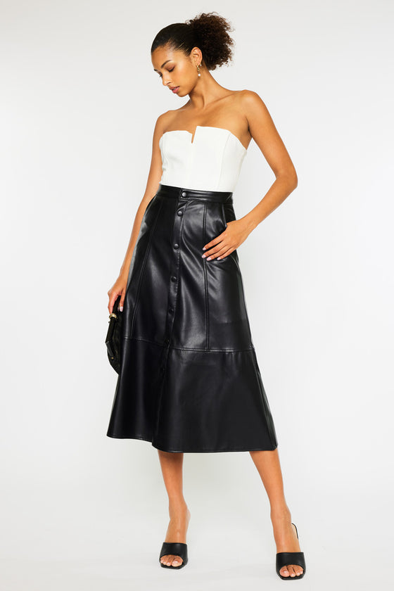 Wanda High Rise Long Skirt - Official Kancan USA