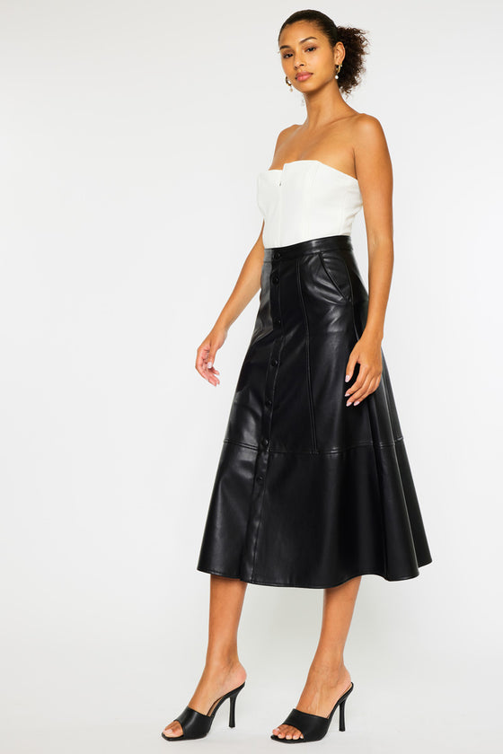 Wanda High Rise Long Skirt - Official Kancan USA