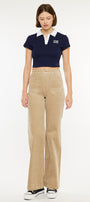 Saturn Ultra High Rise Wide Leg Corduroy Pants - Official Kancan USA