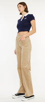 Saturn Ultra High Rise Wide Leg Corduroy Pants - Official Kancan USA