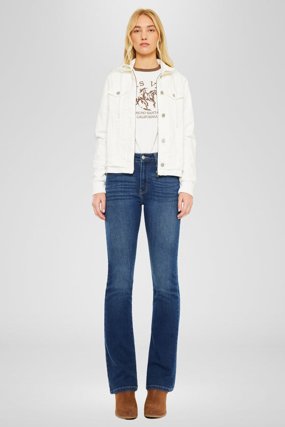 Eleni Denim Hoodie Jacket - Official Kancan USA