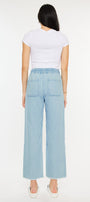 Milly High Rise Cropped  Wide Leg Jeans - Official Kancan USA