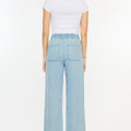 Milly High Rise Cropped  Wide Leg Jeans - Official Kancan USA