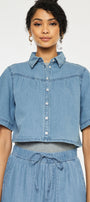 Alannah Cropped Shirt - Official Kancan USA