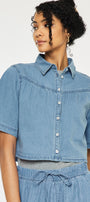 Alannah Cropped Shirt - Official Kancan USA