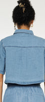 Alannah Cropped Shirt - Official Kancan USA